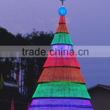 colorful led christmas tree lantern