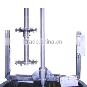 price Vacuum double shaft mixer and disperser