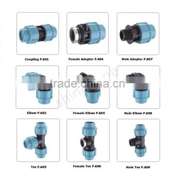 Compression fittings Poly Pipe Fittings