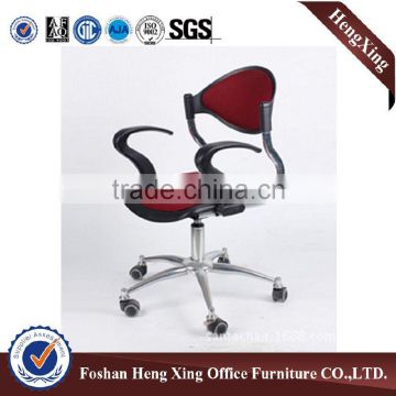 Modern heated swivel fabric office chair with wheels HX-5CH191