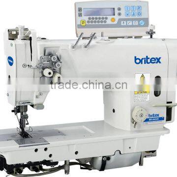 BR-8422D Electrinic High-speed Double Needle Lockstitch Sewing Machine With Direct Drive