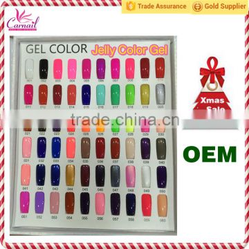 2015 Christmas Promotion!! OEM Private Labels Available 120 colors UV Color Gel Japan Color UV Gel Polish