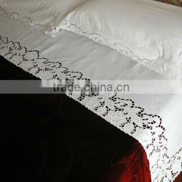 embroidery bed sheet
