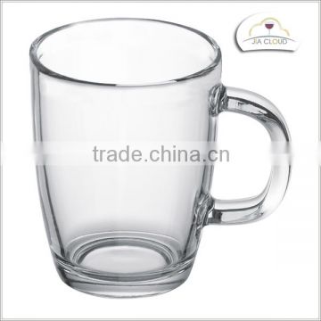 russian glass cup clear glass tea cup with handle