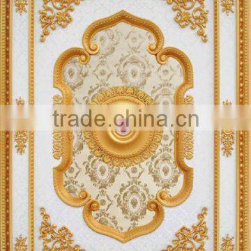 Architectural Accents - Burgundy & Gilt Bracade decorative pvc ceiling medallions