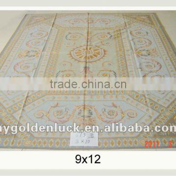 9x12 woven french aubusson carpet