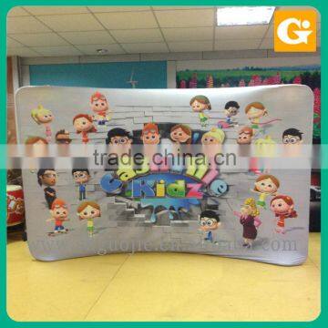 Floor Stand Pop Up Counter Designs Car Showroom Display Stand