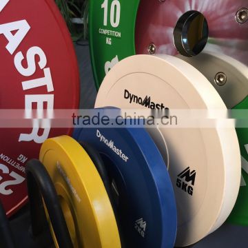 Dynomaster 2015 Factory On Sale Crossfit Rubber Bumper Plate