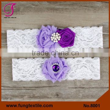 FUNG 8001 Bridal Lace Wedding Garter