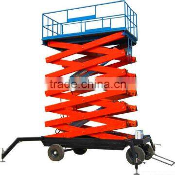 mobile hydraulic outdoor scissor lift platform aerial