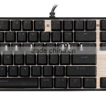 2016 New Backlighted Dual Injection Key Aluminum Mechanical Keyboard