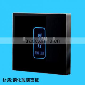 touch wall switch with led light design for home hotel