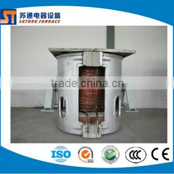 1ton melting metal electric furnace for steel , cast iron melting
