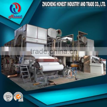 ISO9001 efficiency tissue paper making machine