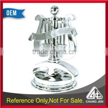 Custom own Design shape nickel paper weight stationary for sale