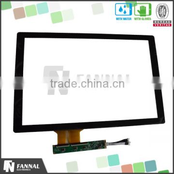 19 inch projected capacitive touchscreen and 10 point touch