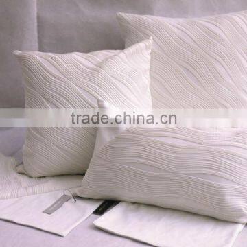 White Cushion Cover pure decorative throw pillow case