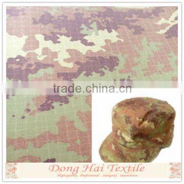 EU waterproof camouflage fabric design for cap