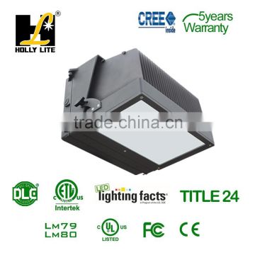 full cut off 120W LED wall pack light,LED wallpack light with UL,ETL and DLC, with 5 years warranty,