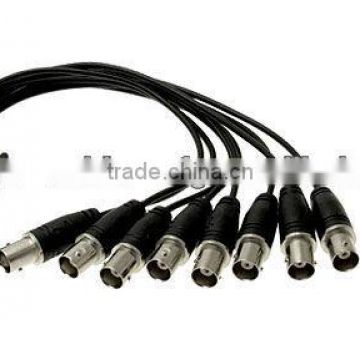 DB25 VGA Female to 8 BNC Female Connector Adapter Cable