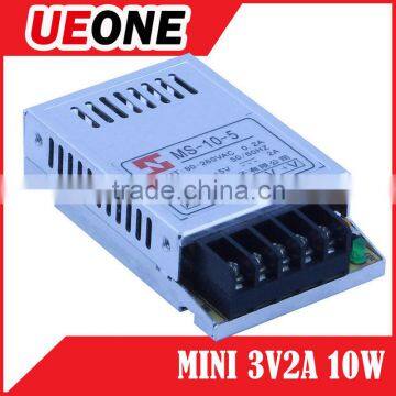 Hot sale 10w 3v 2a switching power supply CE factory price ms-10-3
