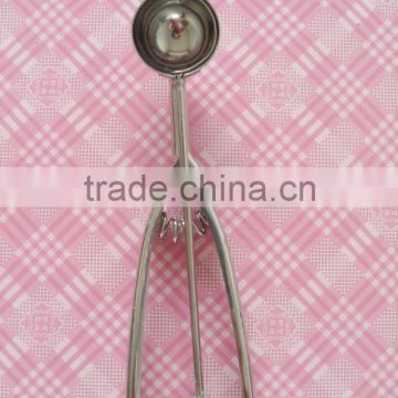 Hot sale best quality 18-8 stainless steel ice scoop it