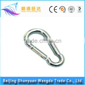 Hot selling wholesale fashion solid spring loaded hook unique metal swivel snap hook