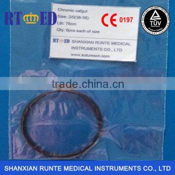 Manufacturers Surgical Chromic Catgut Sutures 2/0