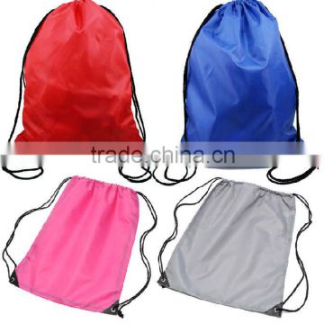 Waterproof polyester bag/recycled polyester bag/small polyester drawstring gift bag