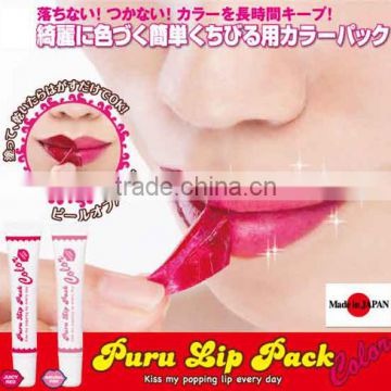 Pru Lip Pack Color Juice Red Made in Japan Cosmetic Dry Skin Care Make up Lip Care