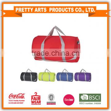 2016 coca cola audit factory nylon duffle bag gym bag