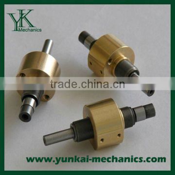 Brass and stainless steel screw nut and bolt, high precision cnc lathed parts