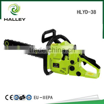 Timber Cutting Chain Saw 38cc with CE/GS/EMC/EU-II Approval HLYD - 38