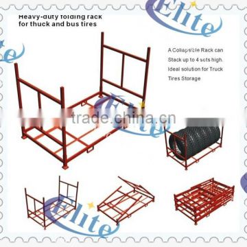 Two Level Collapsible Rack with four removable beams