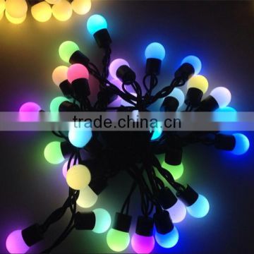Christmas high quality good price waterdrop home decoration led ball string for tree decoration