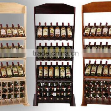 Eco-Friendly Handmade Wine Rack Wooden Winery Recycled beech wood winery Wood wine rack