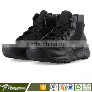 China Cheap Black Laced Boots For Men