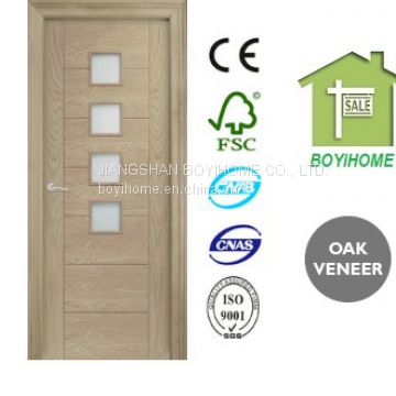 Veneered Oak Panel Door