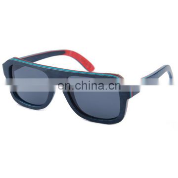2018 Manufacture logo eco-friendly wooden wholesale sunglasses with touch screen