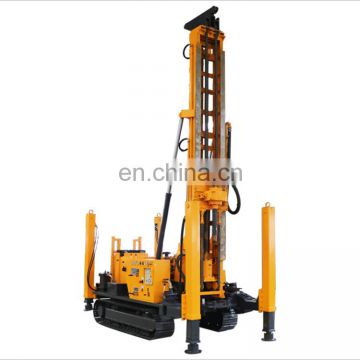 China electric rotary mobile borehole drilling machine / water well drilling rig