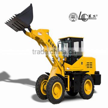 Best Price! Competitive 2.5t wheel loader with single bucket with snow shovel