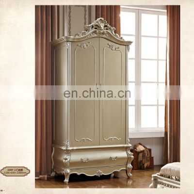 Golden closet royal wooden bedroom furniture closet wardrobes