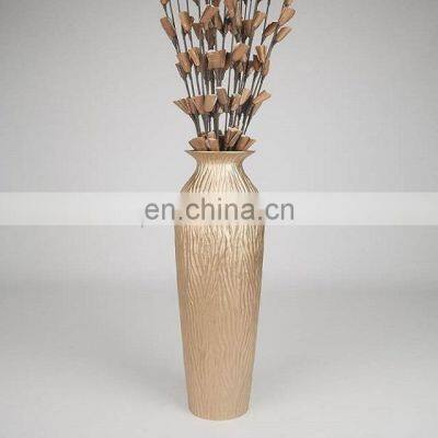 round slim tall flower vases