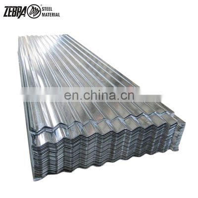 0.12 mm thick Galvanized Steel Corrugated Metal Sheet Roof Panel Roofing Materials Gi Sheet