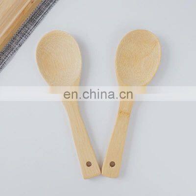Kitchen Bamboo Cooking Spatula Spoon Set Organic Eco-friendly Bamboo Rice Spoon