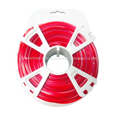 New 1LB Packing String Trimmer Line 2.7mm Red Grass Cutting Line