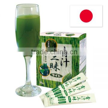 Anti-Aging and Easy to Drink Smoothie " Aojiru Zanmai Lite " with Many kinds of Nutrients Made in Japan