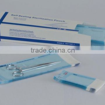 high quality self sealing sterilization pouch in China CE & ISO