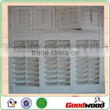 Decorative antique wood shutters