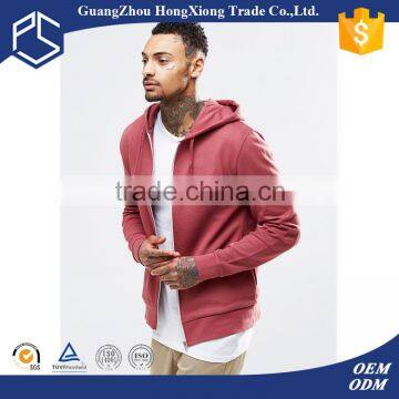 2016 latest 100% cotton casual men with red hoodie manufacturers